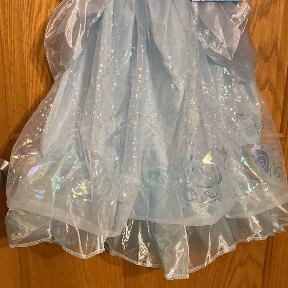 Disney Princess Cinderella dress with iridescent sparkles and layers of dress - Picture 5 of 13